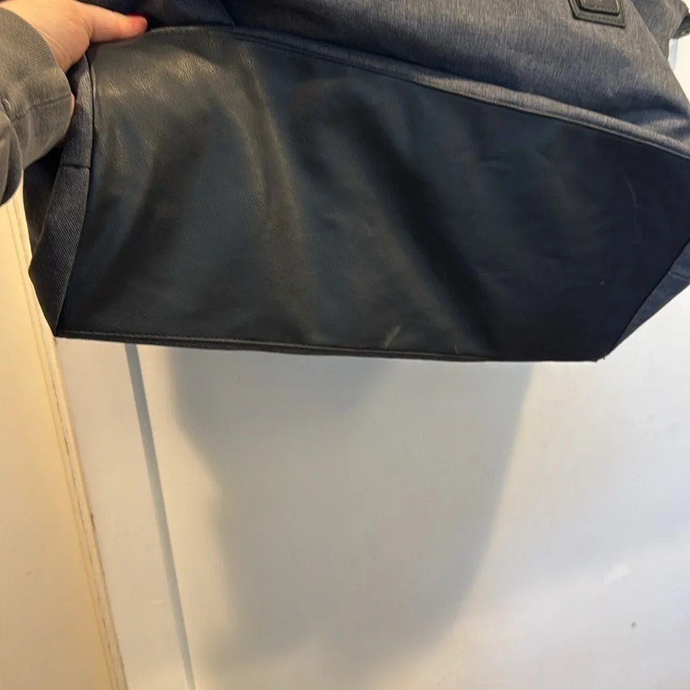 John Varvatos Men's Travel Weekender Duffle Gray/Blue